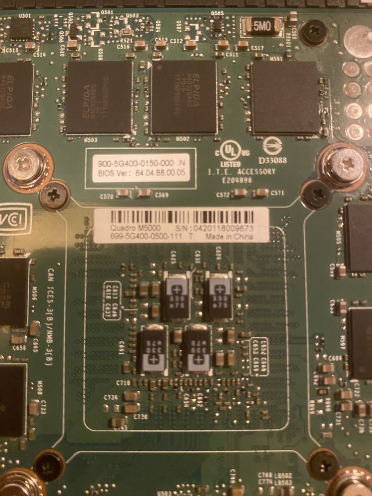 Karta graficzna Nvidia quadro m5000