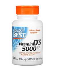 Vitamin D3 Doctor´s Best Витамин Д3 180 капсул