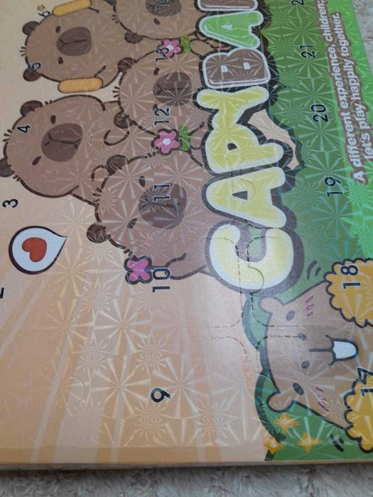 Nowy Kalendarz Adwentowy dla dzieci Capybara Szybka Wysyłka
