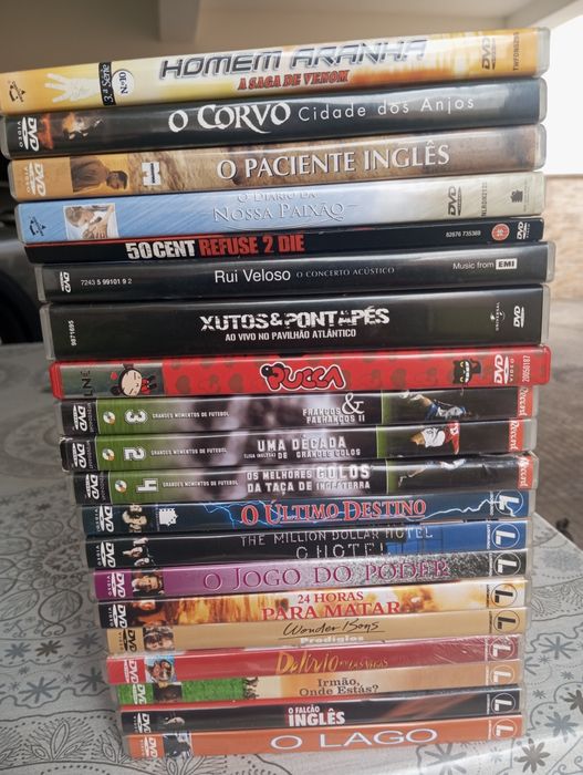 DVds com bons filmes