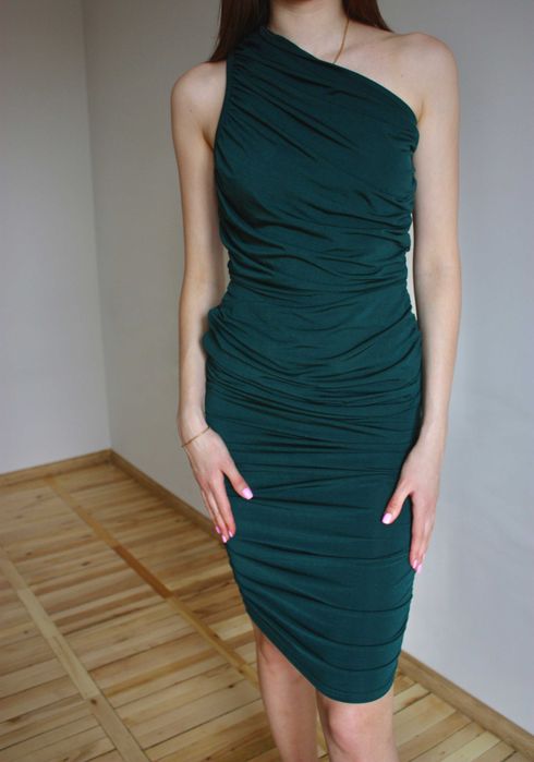 Зелена міді сукня PLT