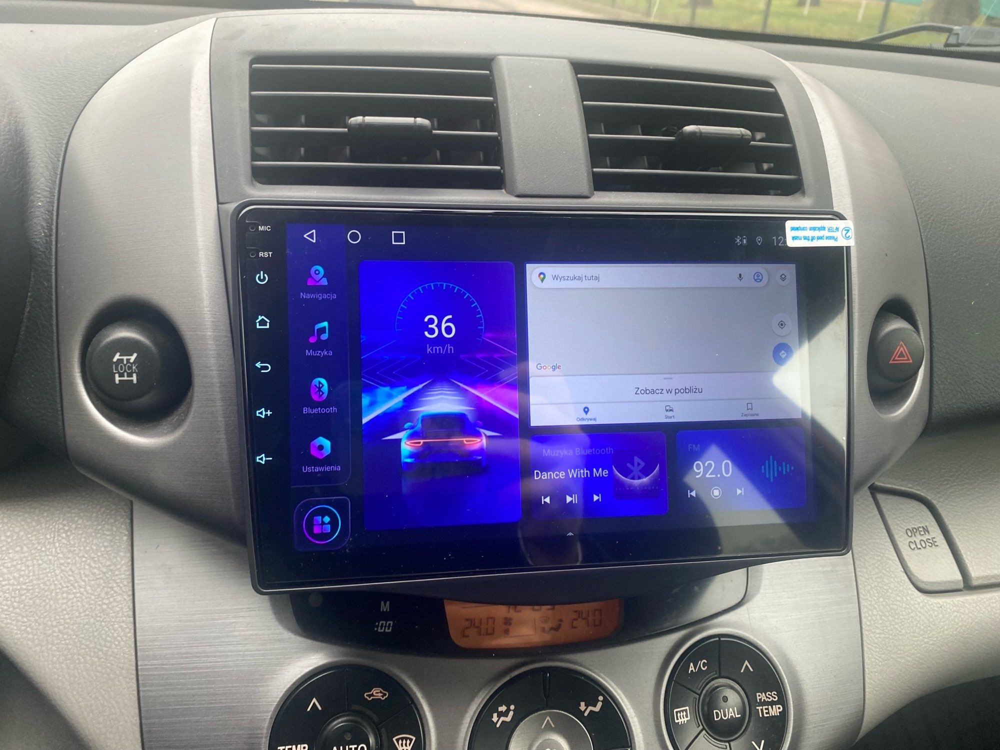 Автомагнитола Toyota Rav4 2005-2013 на android под камеру заднего вида