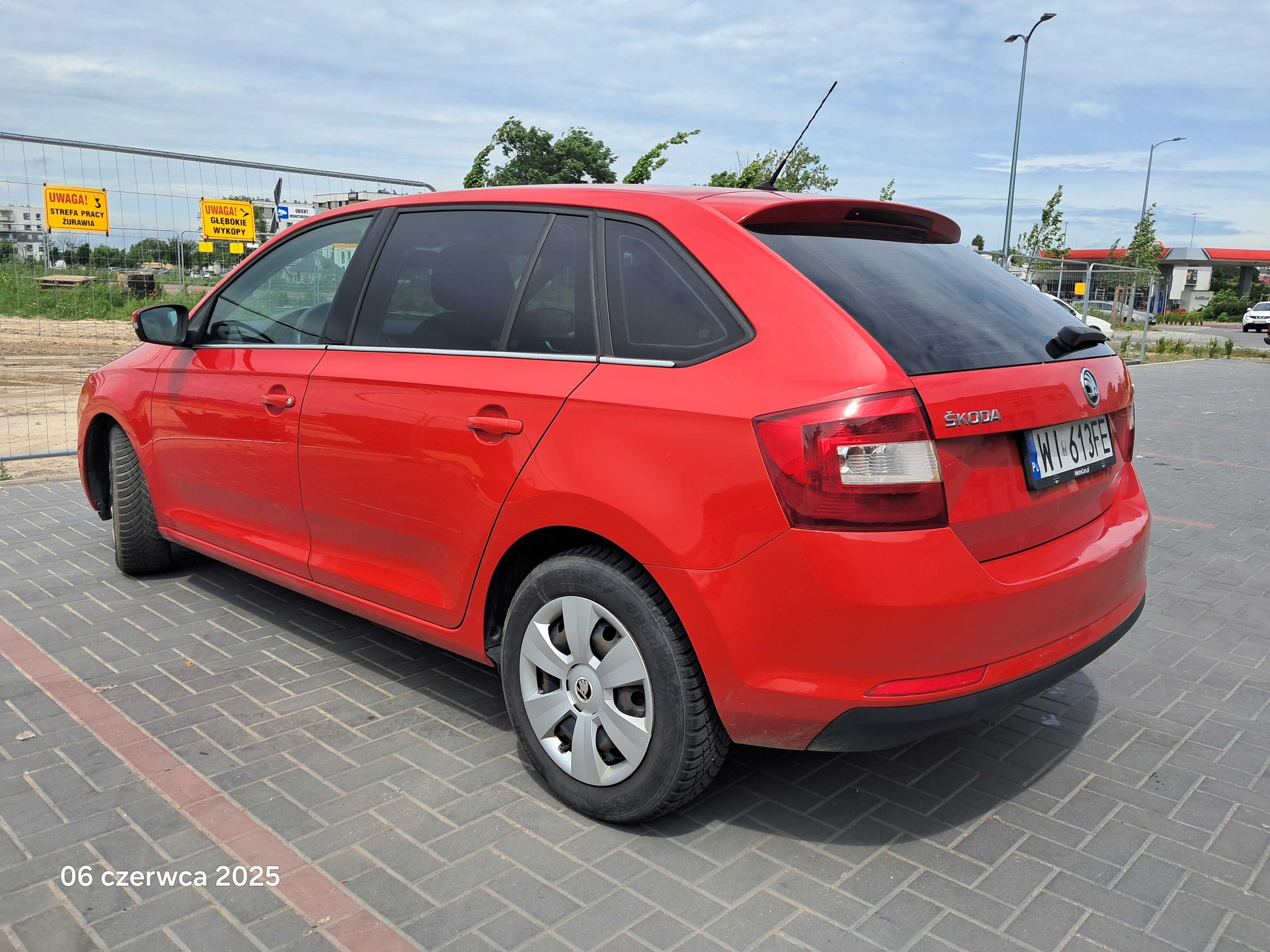 Skoda Rapid 1.2 TSI Benzyna z fabrycznym gazem.