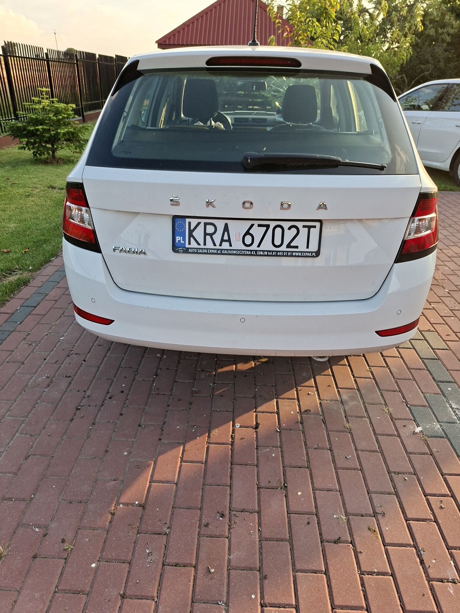 Skoda Fabia Ambition 2020 uszkodzona