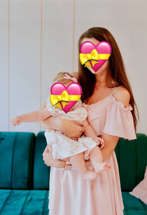 Sukienka na chrzciny wesele komunie roczek