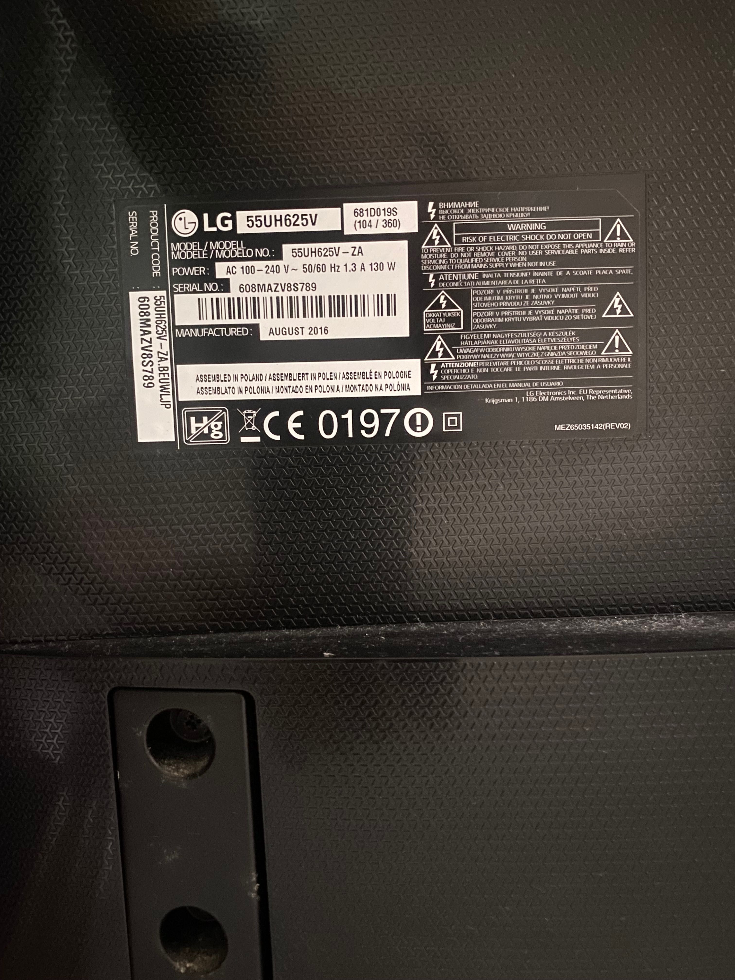 LG 55 polegadas - venda