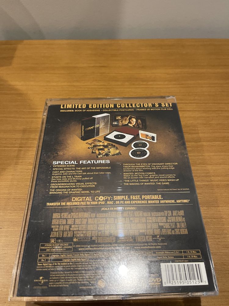 Edição Colecionador Wanted DVD