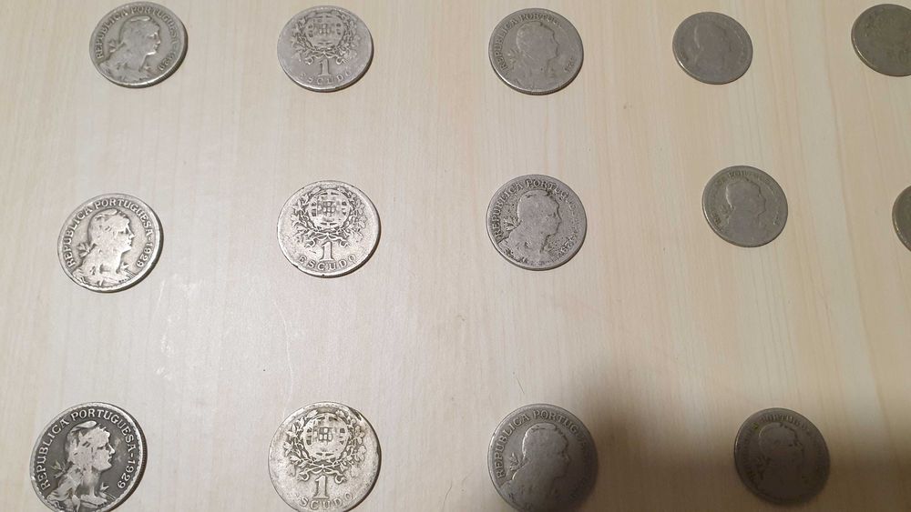 Moedas de escudo 1929