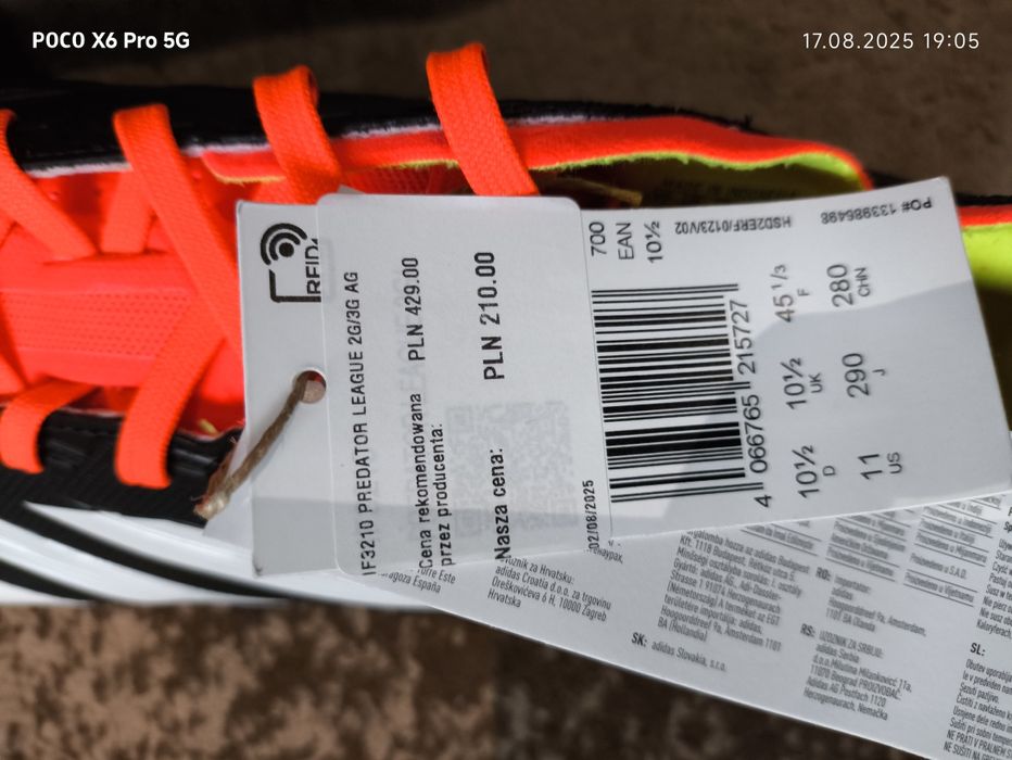 Korki adidas Predator AG 45¹/³
