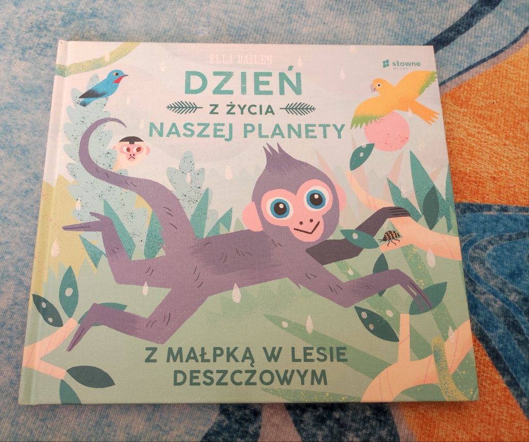 Książka dla dzieci Dzień z życia naszej planety