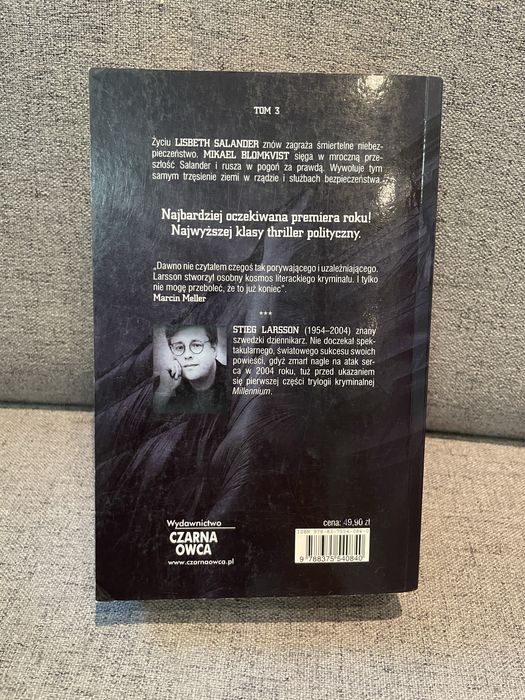 Zamek z piasku który runął Stieg Larsson