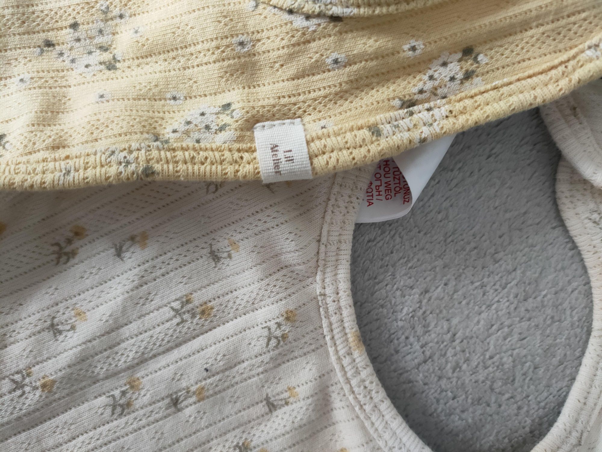 Śliniaki niemowlęce 2szt Lil atelier