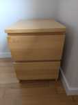 Komoda Malm 2 szufladowa IKEA