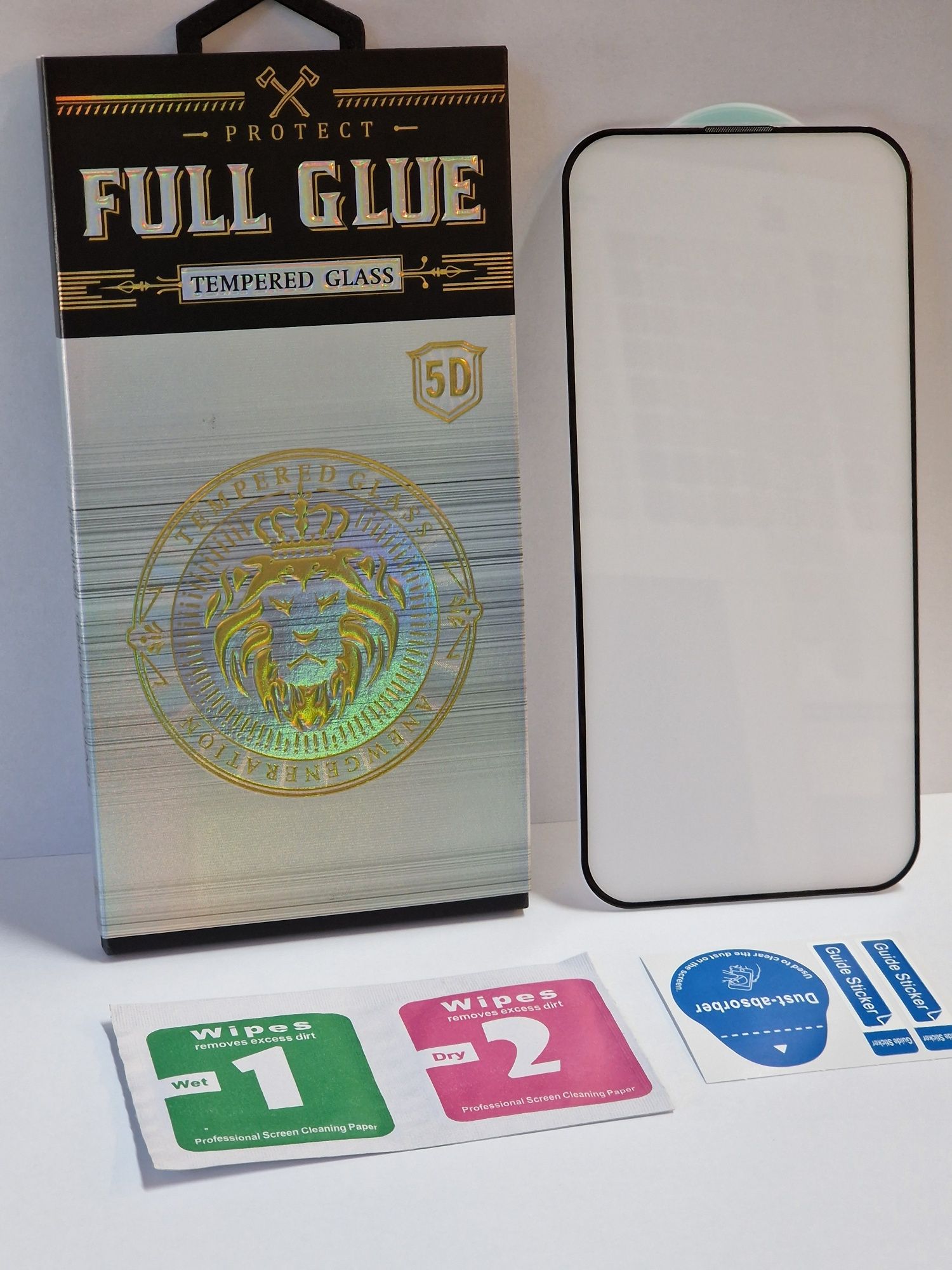 Hartowane szkło HARD Full Glue 5D do IPHONE 16 PRO