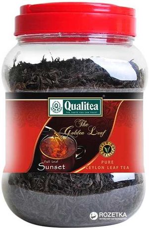 Qualitea Цейлон Sunset чорний чай 500 г