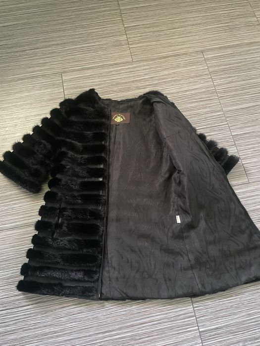 Щикарний норковий напівшубок полушубок