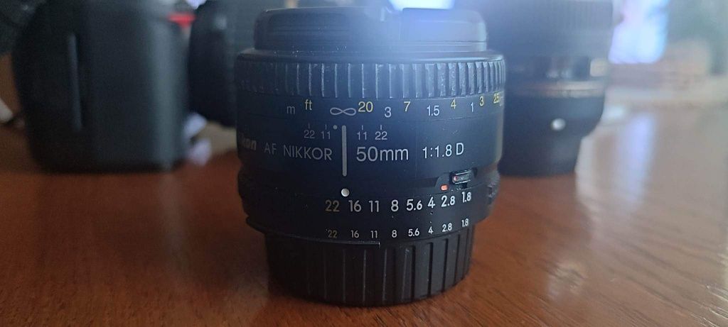 Obiektyw nikkor 50mm f/1.8 D