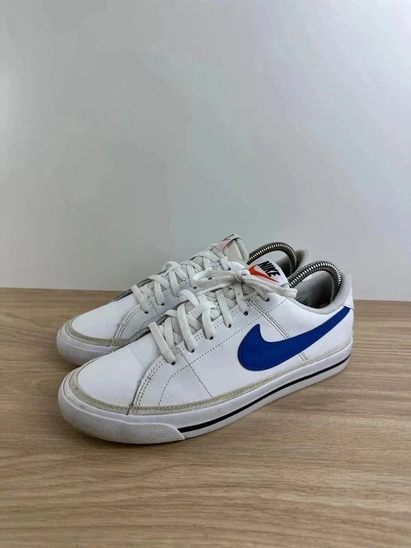 ORYGINALNE BUTY Buty sneakersy trampki białe Nike blazer r. 39