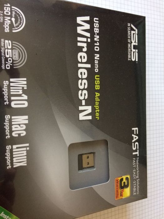 Bezprzewodowy adapter N150 USB Nano ASUS