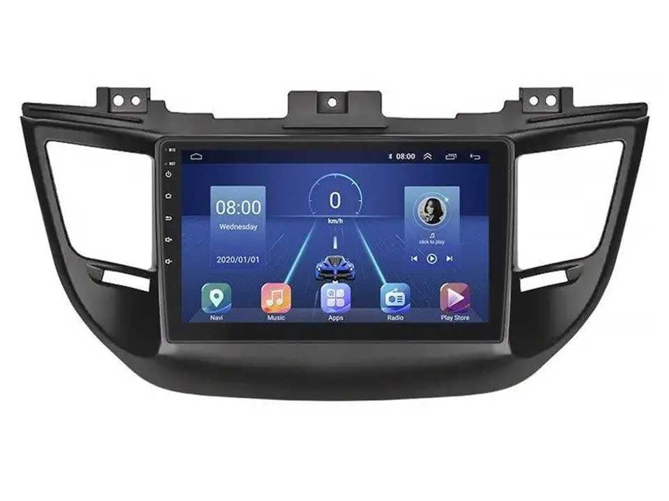 Radio samochodowe Android Hyundai Tucson IX35 (9", black) 2015,-2017