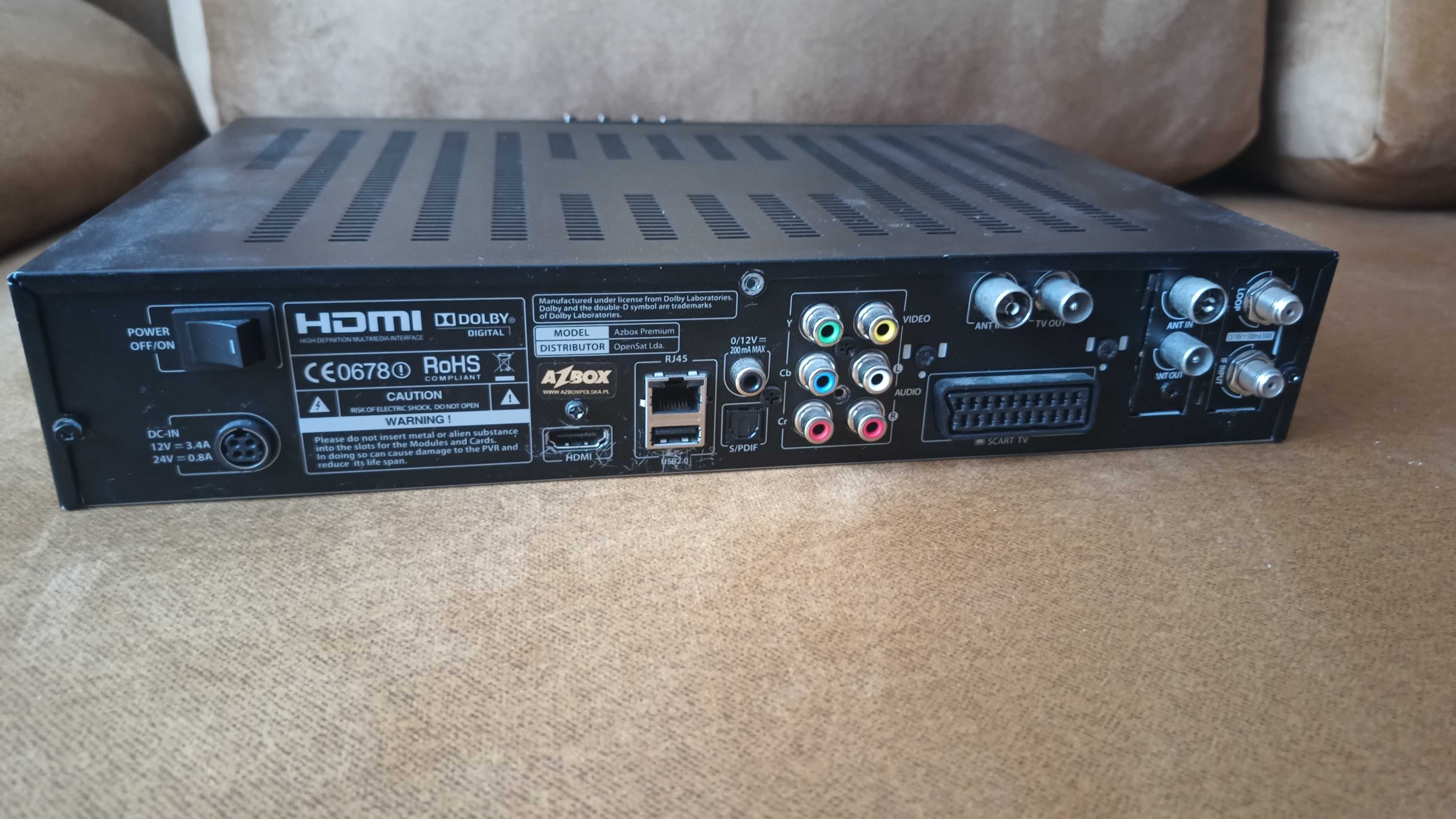 Tuner satelitarny AZBOX HD PREMIUM
