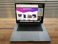 Laptop Apple MacBook Pro 16 a2485 M1 pro 16gb 512gb Fv23 perfekcyjny