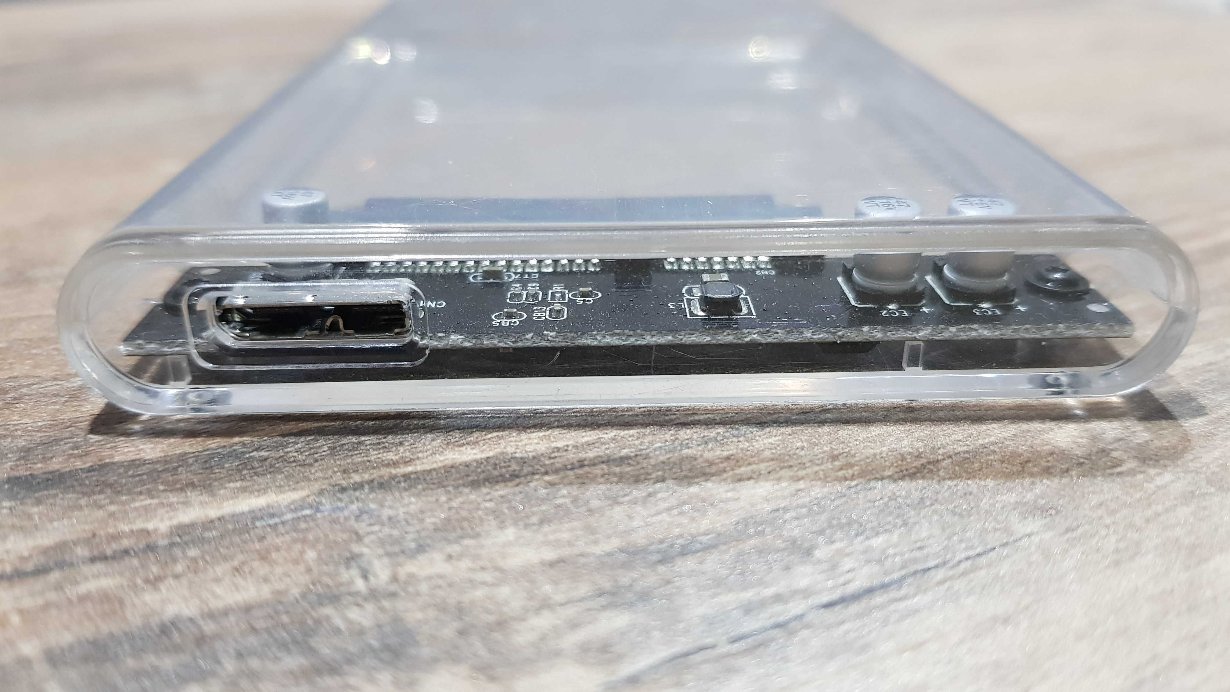 Карман внешний  ORICO   2.5" SATA HDD/SSD USB 3.0 Transparent
