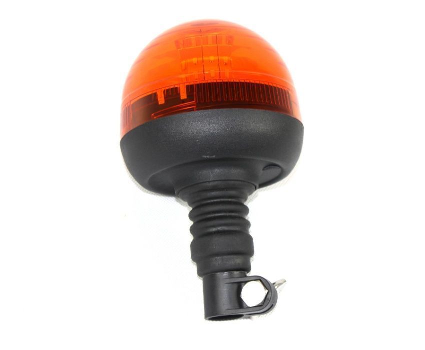 Lampa ostrzegawcza LED kogut na elastyczny trzpień 12/24V