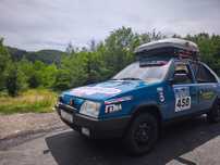 Skoda Favorit 135L LPG Rajd Złombol, Rajd Koguta