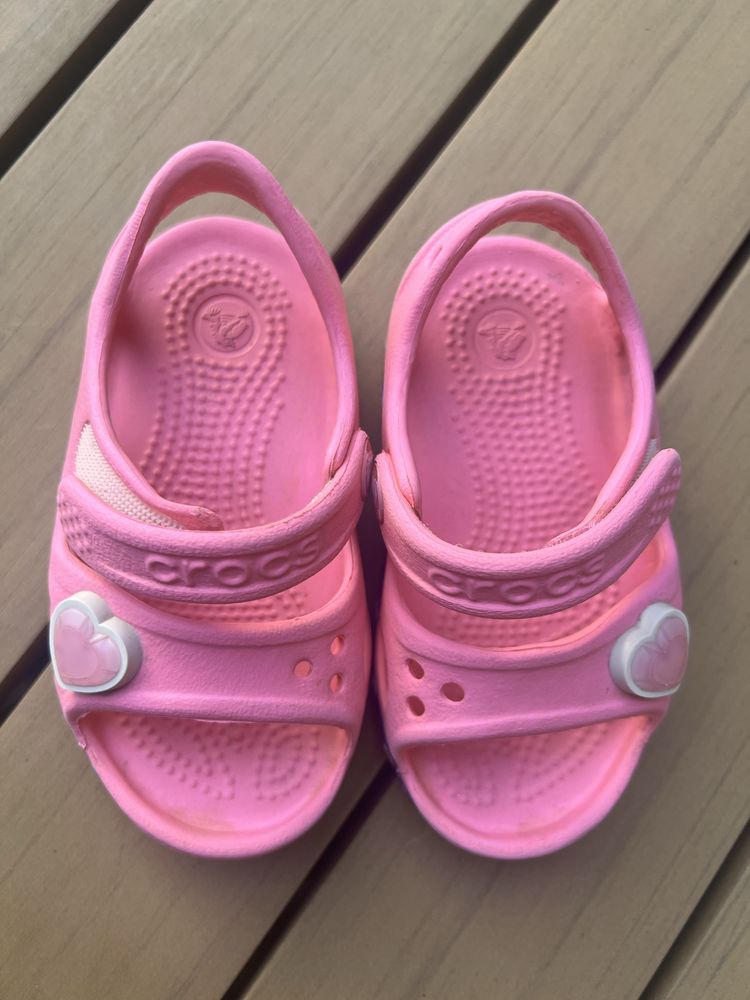 Sandały Crocs Rainbow 20-21 I c5 I 12,5cm