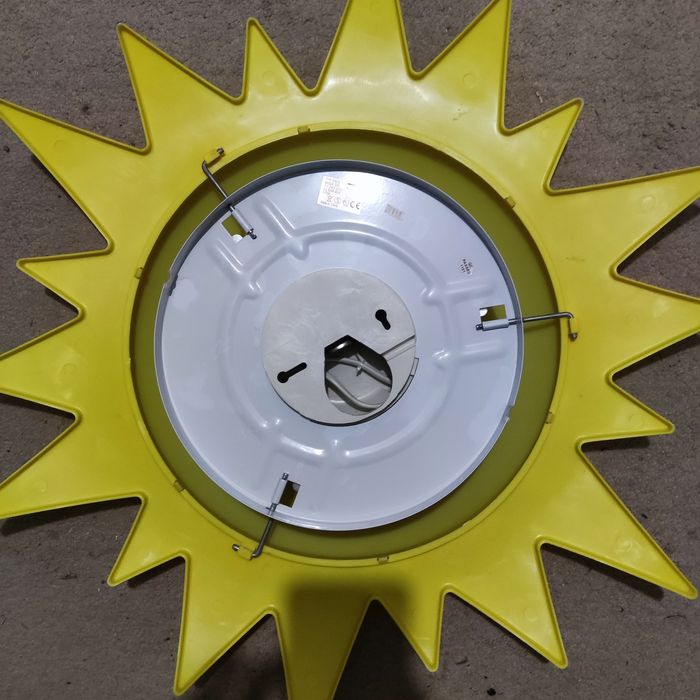 Lampa Ikea słońce pokój dzieciecy