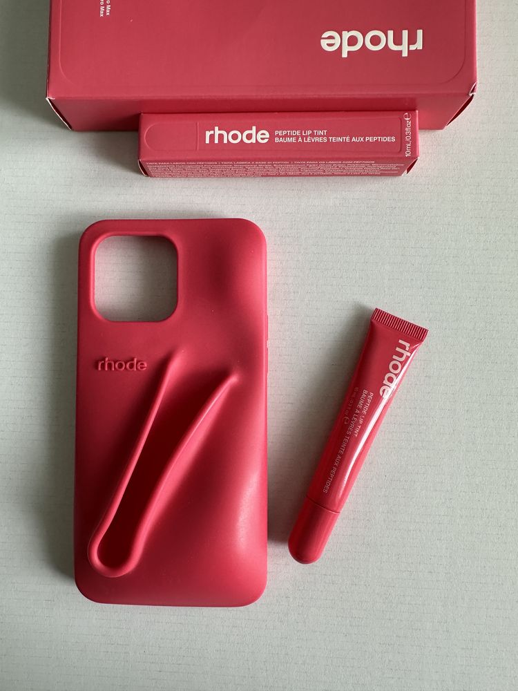 Etui case IPhone 14 Max Pro Rhode Guava Spritz - bright coral