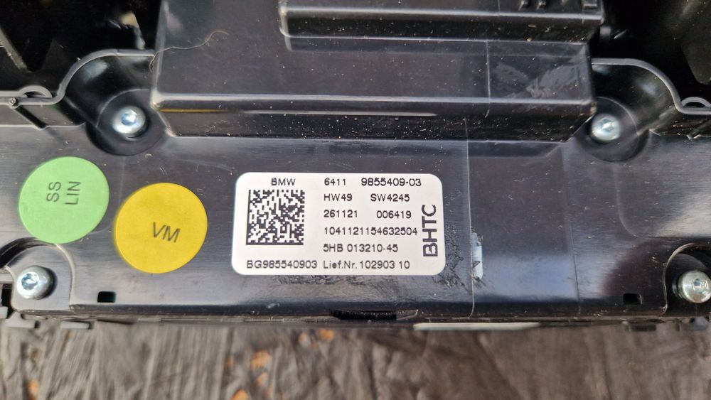 Panel klimatyzacji BMW 3 G20 X3 G01 X5 G05 okazja jak nowy!