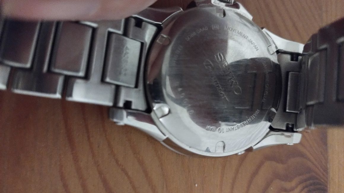 Zegarek Seiko Premier srebrny