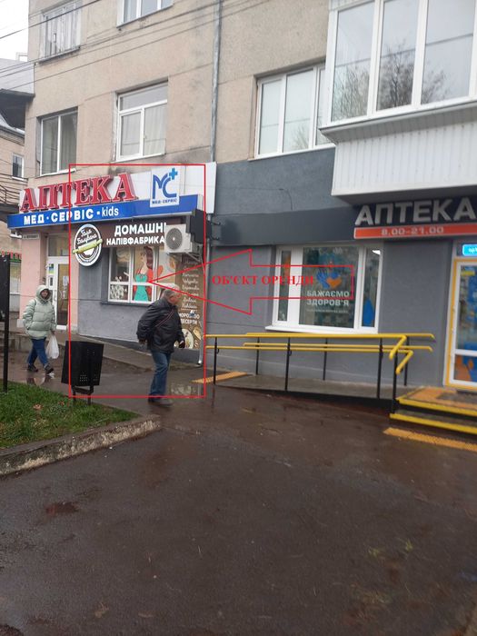 Оренда комерційного приміщення під кав'ярню, магазин