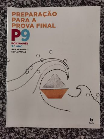 Livro preparação prova final 9 ano P9 português