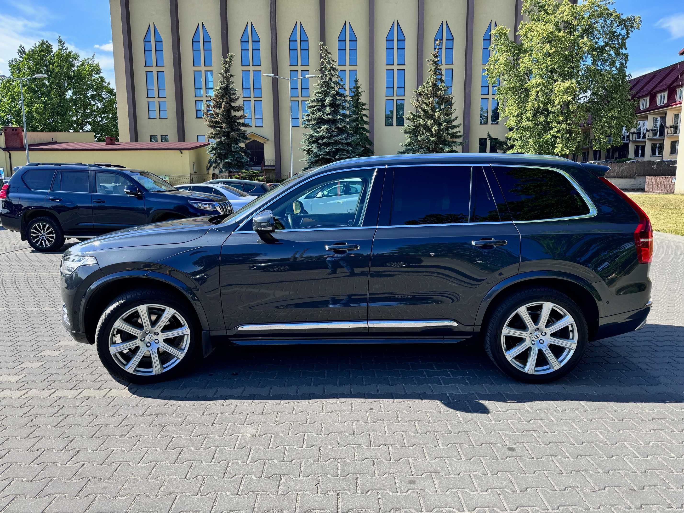 Volvo XC90 T6 2016 r.  Inscription, hak, 7os., FV marża