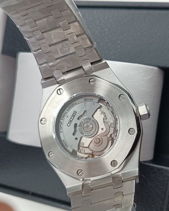 Часы годинник Seiko MOD Audemars з механізмом NH35A