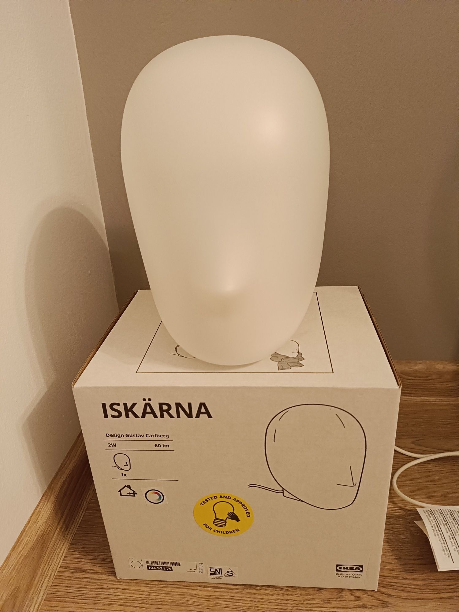 Lampa Ikea ISKÄRNA