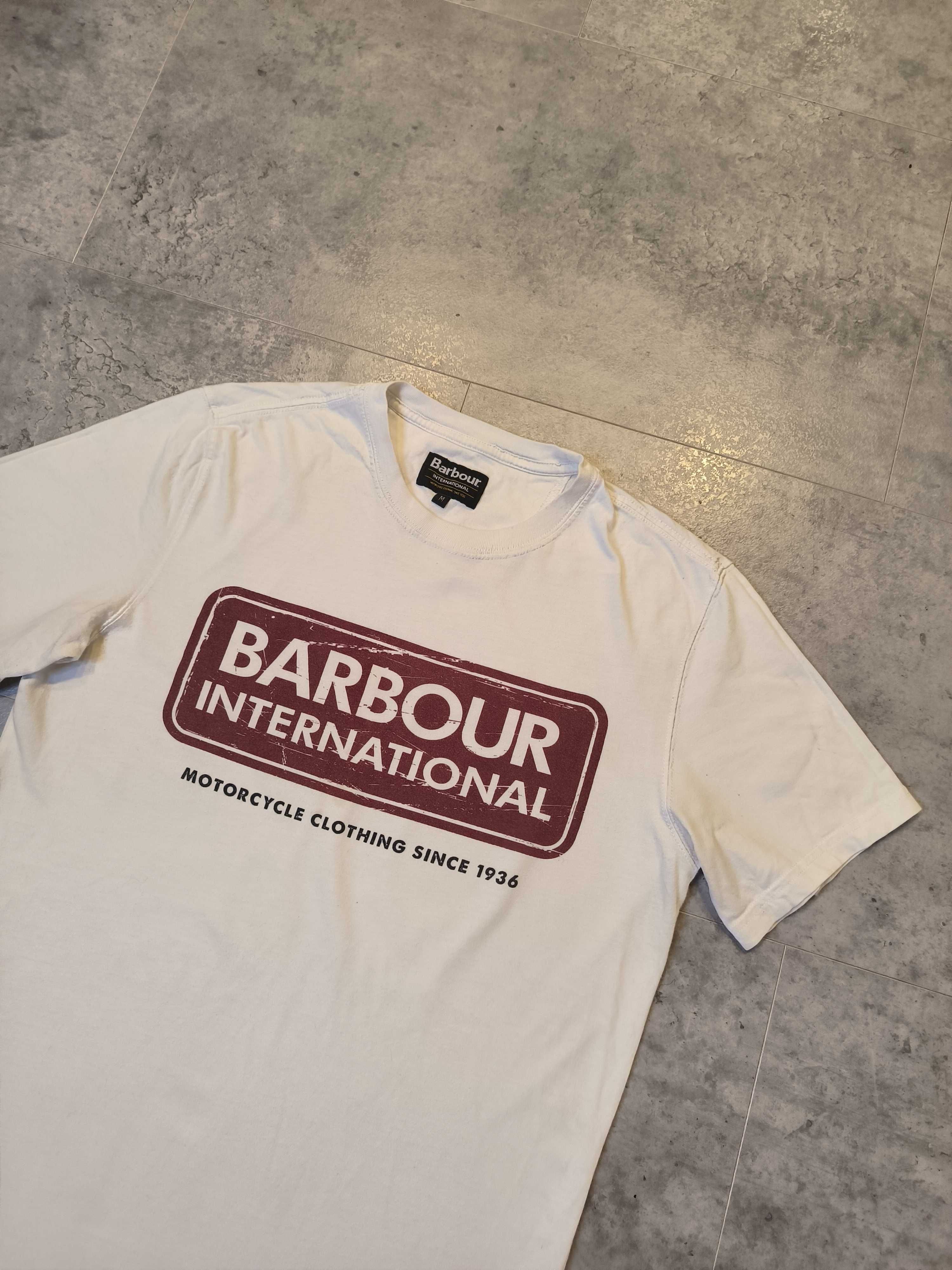 Koszulka Barbour International Duże Logo T-Shirt