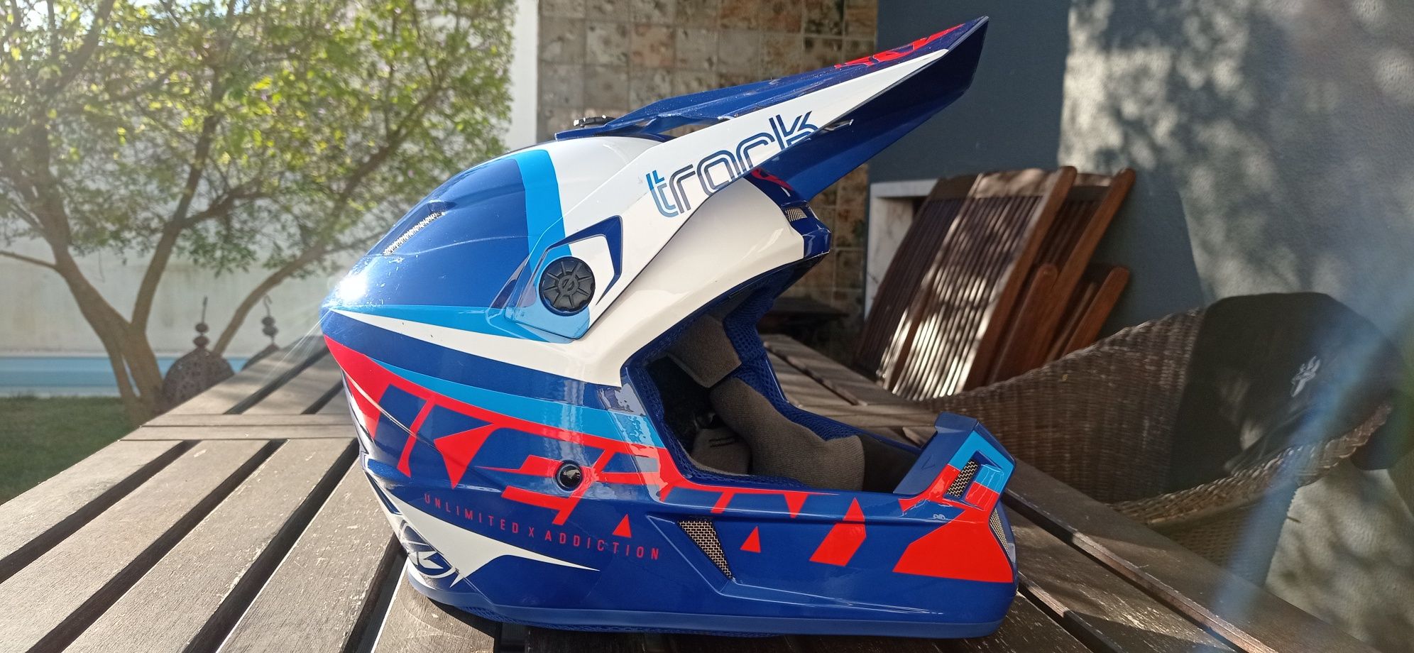 Capacete Cross Kenny Track tamanho S