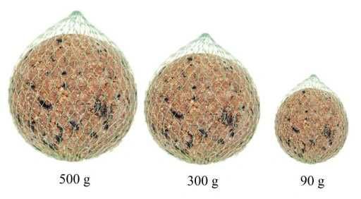 Mieszanka karma dla ptaków pyza kula tłuszczowa 8 szt. x 0,5 kg