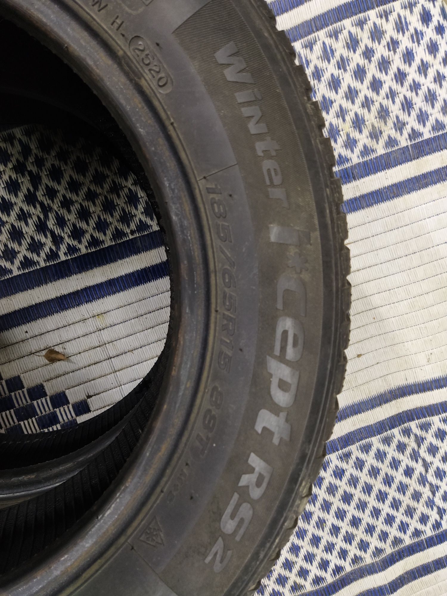 2 Opony zimowe 185/65r15 HANKOOK 2020r