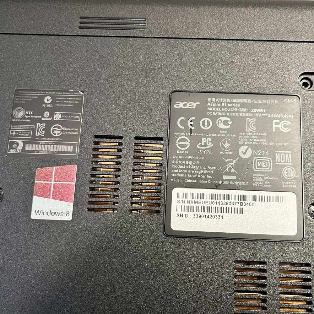 Ноутбук Acer E1-530G-21174G50 Mnkk, GT720, 4/500Gb Б/У • Доставка OLX