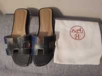 Klapki Hermes oran sandals