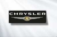 Baner plandeka Chrysler 150x60cm zaoczkowany