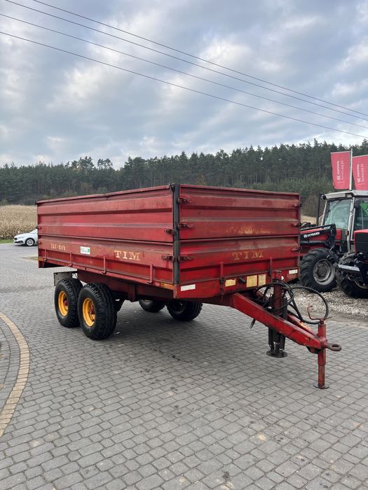 Przyczepa rolnicza TIM 7.5 T