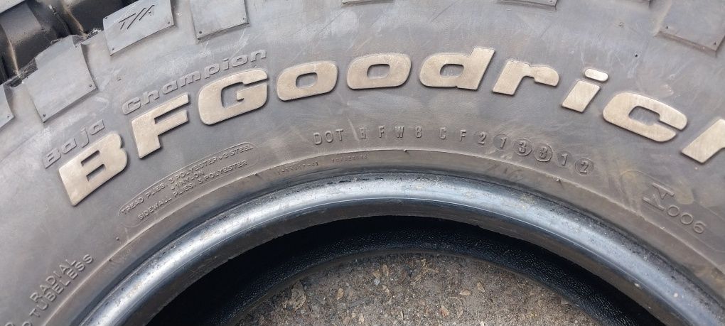 Всесезонні шини 265/75 r16 BFGoodrich Mud Terrain