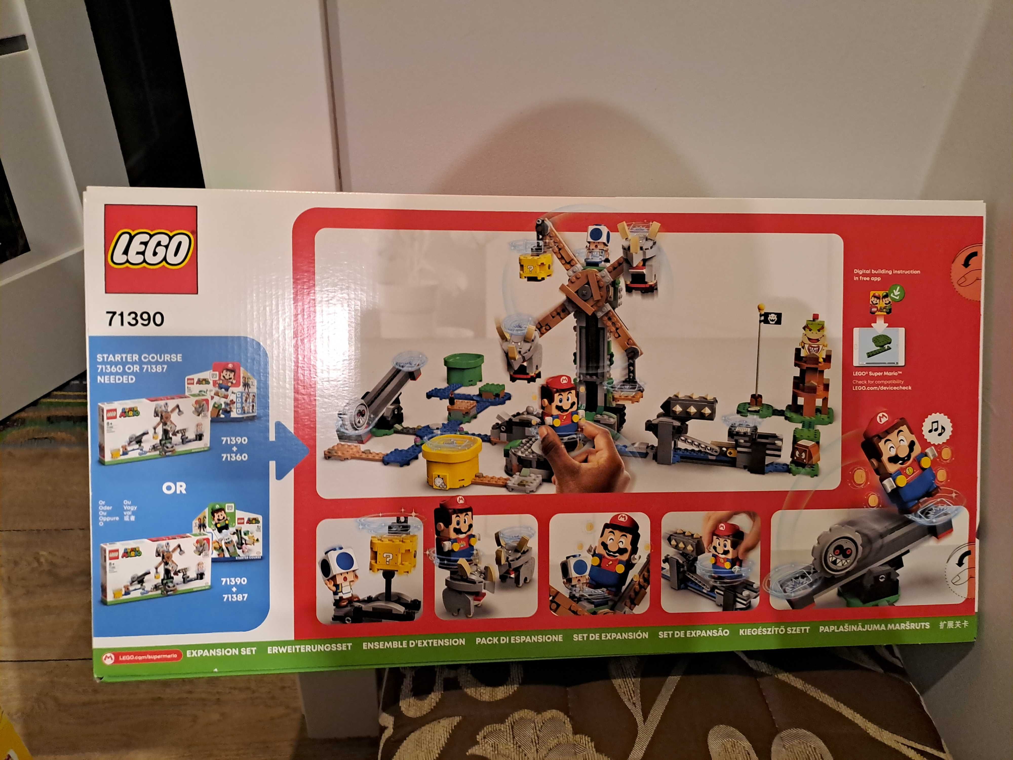 LEGO® 71390 Super Mario - Walka z Reznorami