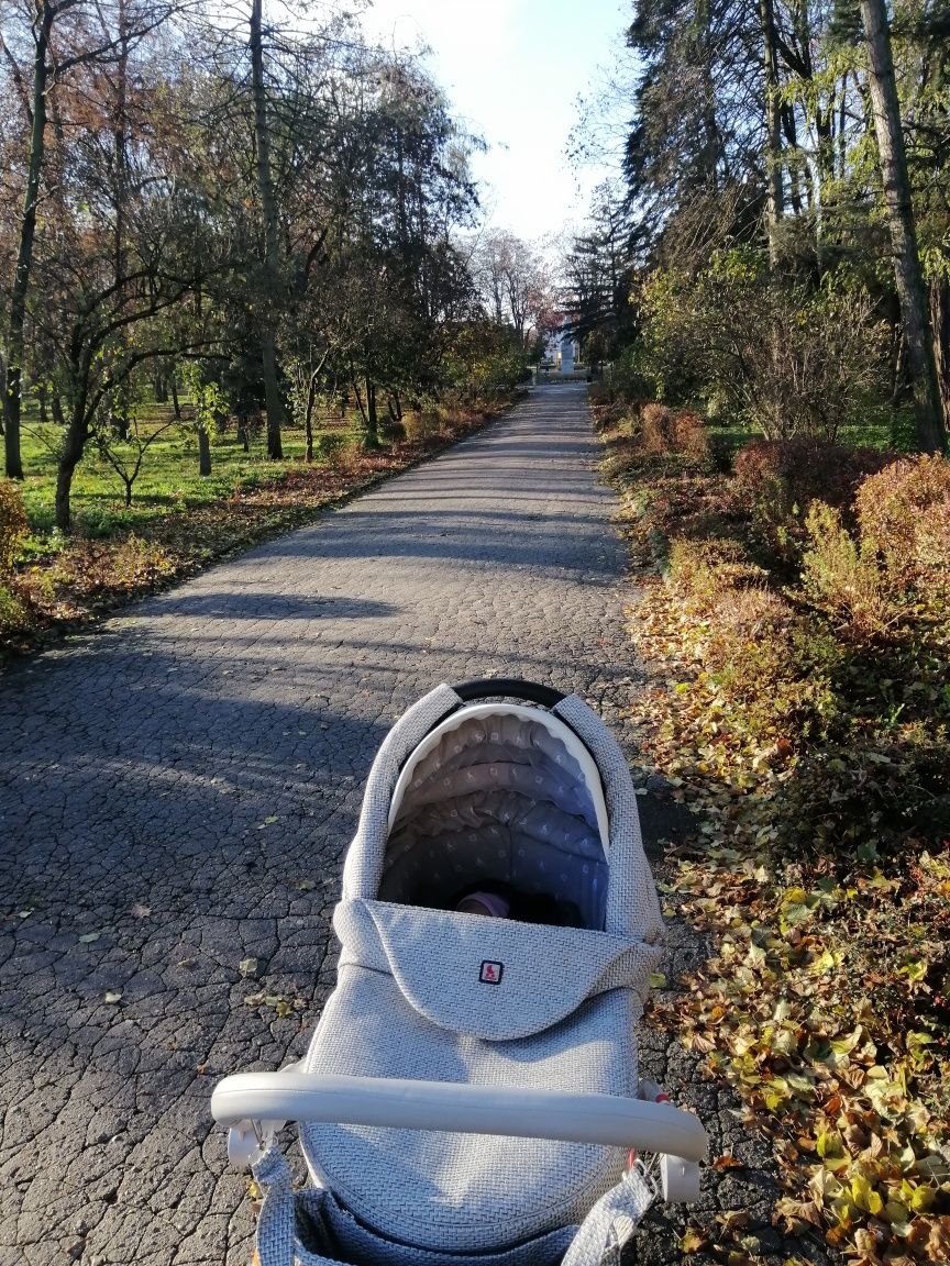 Wózek 2w1 Tutek Torero eco + NOSIDŁO. gondola spacerówka